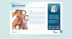 Desktop Screenshot of amposan.com.ar